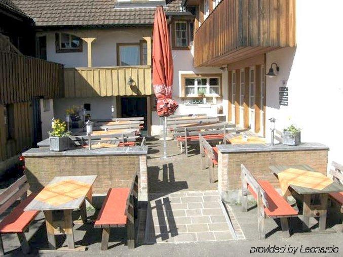 Hotel Landgasthof Hirschen Ramsen Ristorante foto