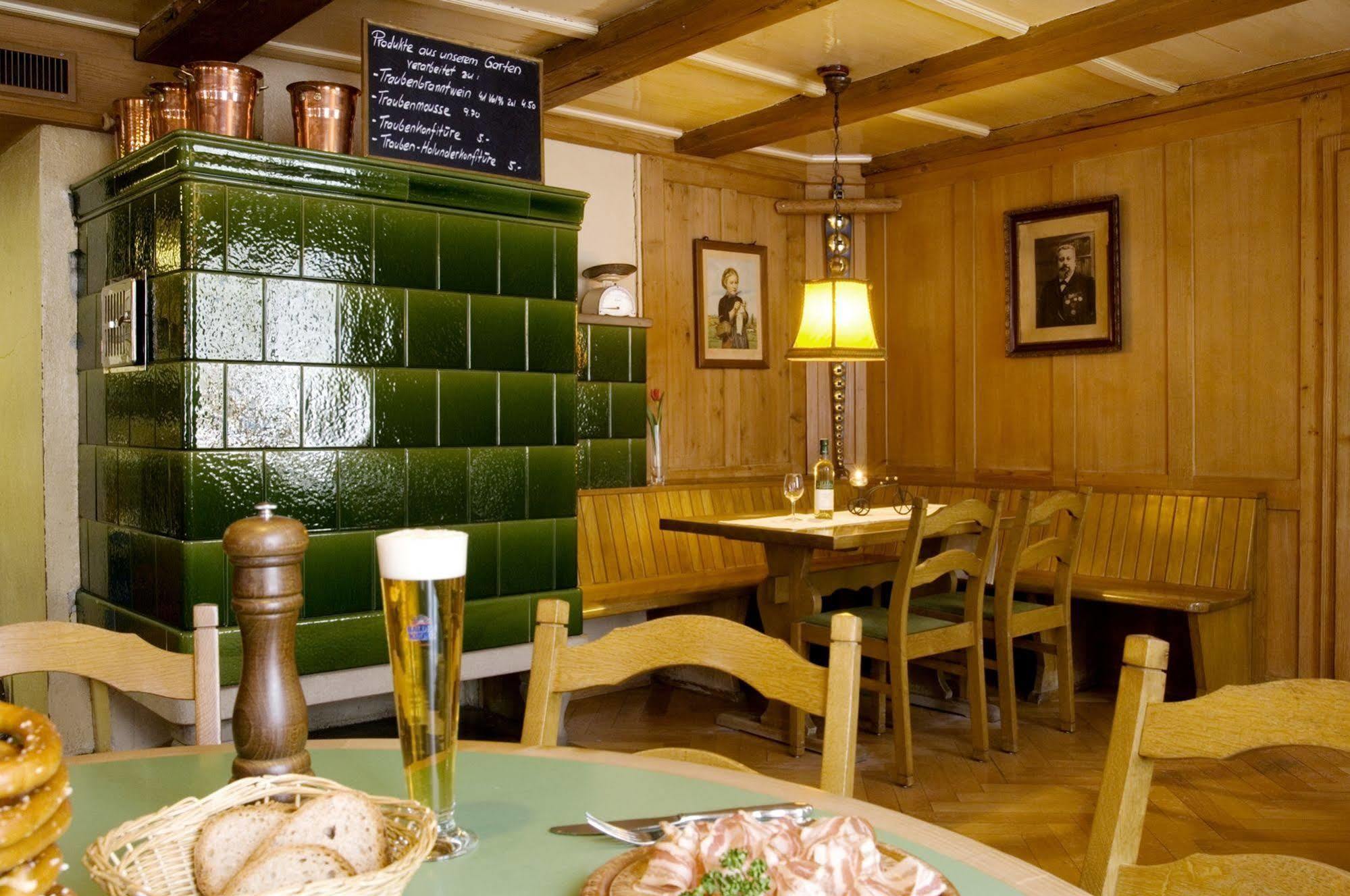 Hotel Landgasthof Hirschen Ramsen Ristorante foto